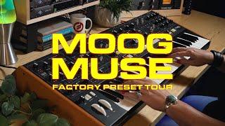 Moog Muse | Factory Preset Tour | All Sounds, No Talking