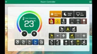 Clovatel Tablet App - In Room Control