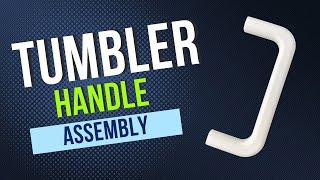 3D Tumbler Sleeve - Tumbler Handle Assembly