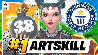 38 KILL WIN in Solo Cash Cup  (World RECORD) | Artskill