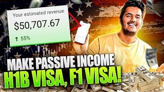 How I Make Passive Income Legally on H1B Visa, F1 Visa | Ideas for Passive Income (2023) | Yudi J