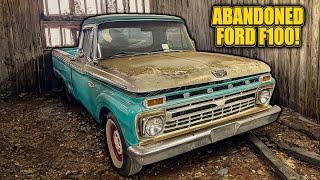 First Wash in 15 Years: ABANDONED Ford F100! | Car Detailing Restoration