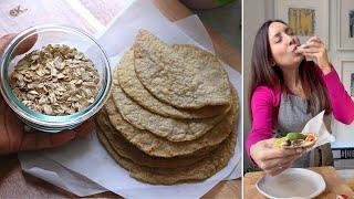 Don't eat bread prepare these oatmeal tortillas with only 3 ingredients instead