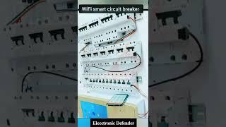Wifi smart circuit breaker #automobile #industrialelectrician #electricalcircuit #electrician