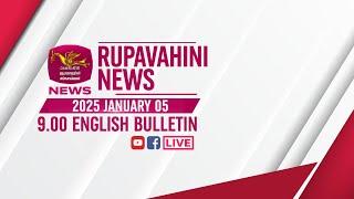 2025-01-05 | Rupavahini English News | 9.00PM