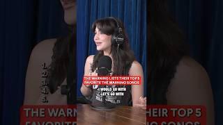 The Warning lists their top 5 favorite The Warning songs! #podcast #music #interview