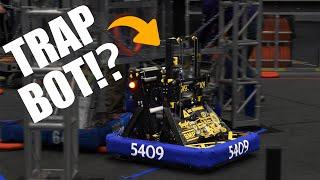 We Built a Trap Scoring Robot!!