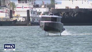 Water taxis of the future take flight on the San Francisco Bay