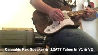 Fender Blues Deluxe With Cannabis Rex And 12AT7 Before & After