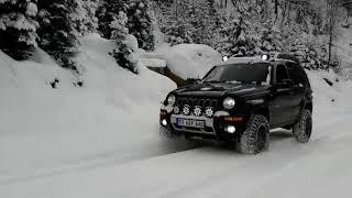 Jeep cherokee kj 3.7 karlı yollar off road