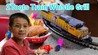 รีวิวร้านอาหารเด็ก | 2Toots Train Whistle Grill | MOD MOM WOW