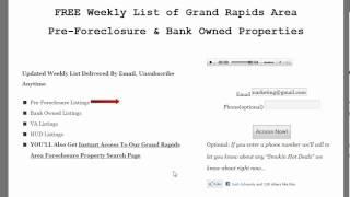 Grand Rapids Foreclosures - Free Foreclosure Home Search For Grand Rapids MI