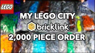 My 2,000+ Piece BrickLink Haul For The LEGO City!