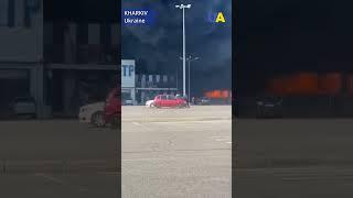 The Russian army hit a construction hypermarket in Kharkiv. Dozens of people could be victims