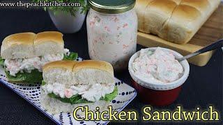 Best Chicken Sandwich Recipe | Pinoy Style Chicken Sandwich | Chicken Sandwich Spread