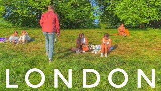 London - City Walk | Walking The Streets of Kensington & Hyde Park | Central London Walk [4K HDR]