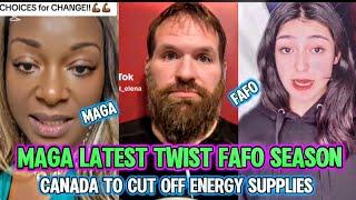 MAGA FAFO Twist As Canada Strikes Back Threatens To Cut Off US Energy Supply Over 25% Tariff #FAFO