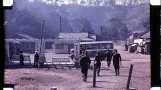 Rare Korean War Footage  COLOR! - Korea & Japan shot by John A. Marino my dad