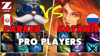 PARKER (GYROCOPTER) Carry vs SATANIC (LINA) Mid - Epic Battle Of Pro Dota 2 Players - Z Dota 2