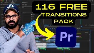 116 Cinematic Transitions Pack (Free Download!)