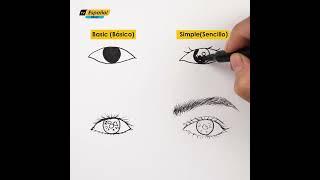 How to draw 3D four eyes speed