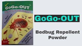 Go Go Out:  Bedbug Repellent Powder | Pestomatic Controls