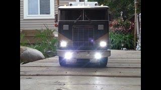 Crawler Teds Garage - Big Rig with a Reefer trailer . Go pro onboard