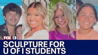 University of Idaho to unveil sculpture to honor students killed | FOX 13 Seattle