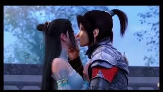 Xiao Yan kiss  Medusa Part 2 Master Yao lao kiss  Feng Qing'er  Funny 