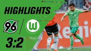 Knappe Niederlage im Derby | Highlights | Hannover 96 - VfL Wolfsburg