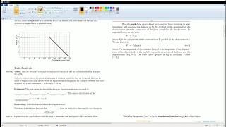 AP Physics Workbook 4.A Work