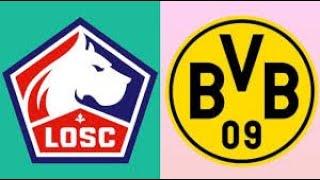 lille borussia dortmund - live champions league