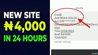 New Site Paid Me ₦4,000 within 24 Hours without Investment! Make Money Online in Nigeria 2024