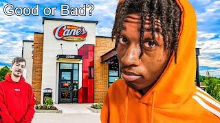 Trying Raising Cane's