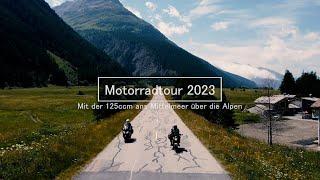 Mit der 125ccm durch die Schweizer und Französischen Alpen bis ans Meer | RangeRider