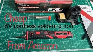 FROGBRO cordless soldering iron