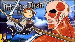 The BEST Attack on Titan Game!?! | Roark's Attack on Titan - Fan Game w/YouTubers