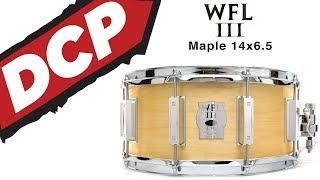 WFLIII 3-Ply Maple Snare Drum 14x6.5 Natural - Video Demo