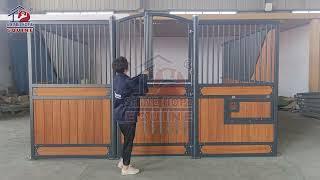 Fancy Horse Stalls with Dutch Door Importing from China Factory | ShineHope Equine