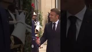 Pr DIOMAYE FAYE  & Pr Emmanuel Macron   #senegal #diomayemoysonko #viral #france#paris