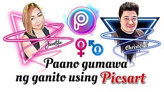 HOW TO EDIT PICTURE USING PICSART | TAGALOG