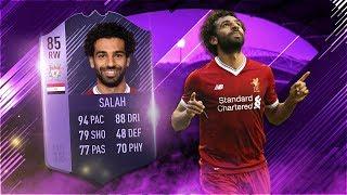 FIFA 18 Hero Salah Review - Purple Hero Mohamed Salah Player Review - FIFA 18 ULTIMATE TEAM GAMEPLAY