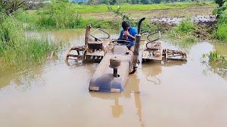 Eicher 380 tractor stuck in river | takes help by eicher | Tractor clip#rajesheslavath