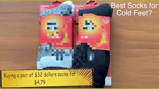Buying a special pair of $32 dollar socks for under $5 dollars.  My Thoughts
