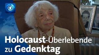 Holocaust-Überlebende Margot Friedländer im tagesthemen-Interview