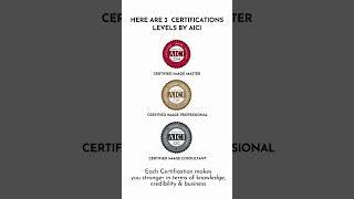 Levels of Certification by AICI  #imageconsulting #imageconsultant #business