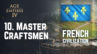 Master Craftsmen |French Civilization| Age of Empires4 #AgeOfEmpires4 #AOE4 #Masteries