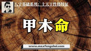 【八字】甲木命·：这种命格的人最容易好心没好报！甲木命的人如何成为人生赢家？｜八字命理基础系列：十天干性格特征