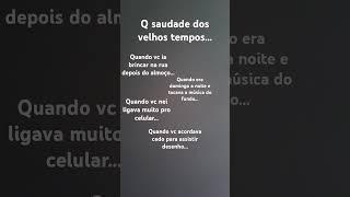 saudade dos velhos tempos... #naoflopa