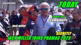 Jack Miller JOINS Pramac 2025, Paolo Campinoti Brutal Statement to KTM Boss | MotoGP News 2024